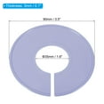 thumbnail image 2 of Uxcell Clothes Dividers, Closet Clothing Rack Size Dividers Blank Round Separator, Gray 6 pack, 2 of 5