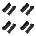 thumbnail image 1 of Extensiones Canalón Lluvia Drenaje Mejoradas para Jeep Wrangler Color 2 Uds., 1 of 5