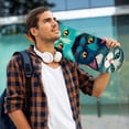 thumbnail image 5 of Cat Skateboard Grip Tape Stickers Pack of Two - Emery Surface PVC Backing 8.8x32.6in/22.4x83 cm, 5 of 5