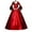 Wine, variant on Aoochasliy Formal Dresses for Women Retro Party Princess Cosplay Dress Square Collar Floor Length Dress Summer!