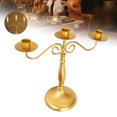 thumbnail image 4 of Candelabro De Hierro, Soporte De Vela De Fijación Conveniente De Amplia Gama Para Cenas A La Luz De Las Velas De Bodas ANGGREK Otros, 4 of 8