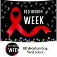 thumbnail image 6 of Red Ribbon Week Banner,Red Ribbon Awareness Poster Decoration,Celebrate Life Live Drug Free,Say No to Drug,Proud to Be Drug Free,School and Classroom Seminar Supplies-7x5FT, 6 of 7