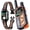 Black 1Dog, variant on THREE TREE 2-in-1 Remote Controlled Choke Collar with Electric Shock & Automatic Bark Modes for All Sizes Dogs, Black