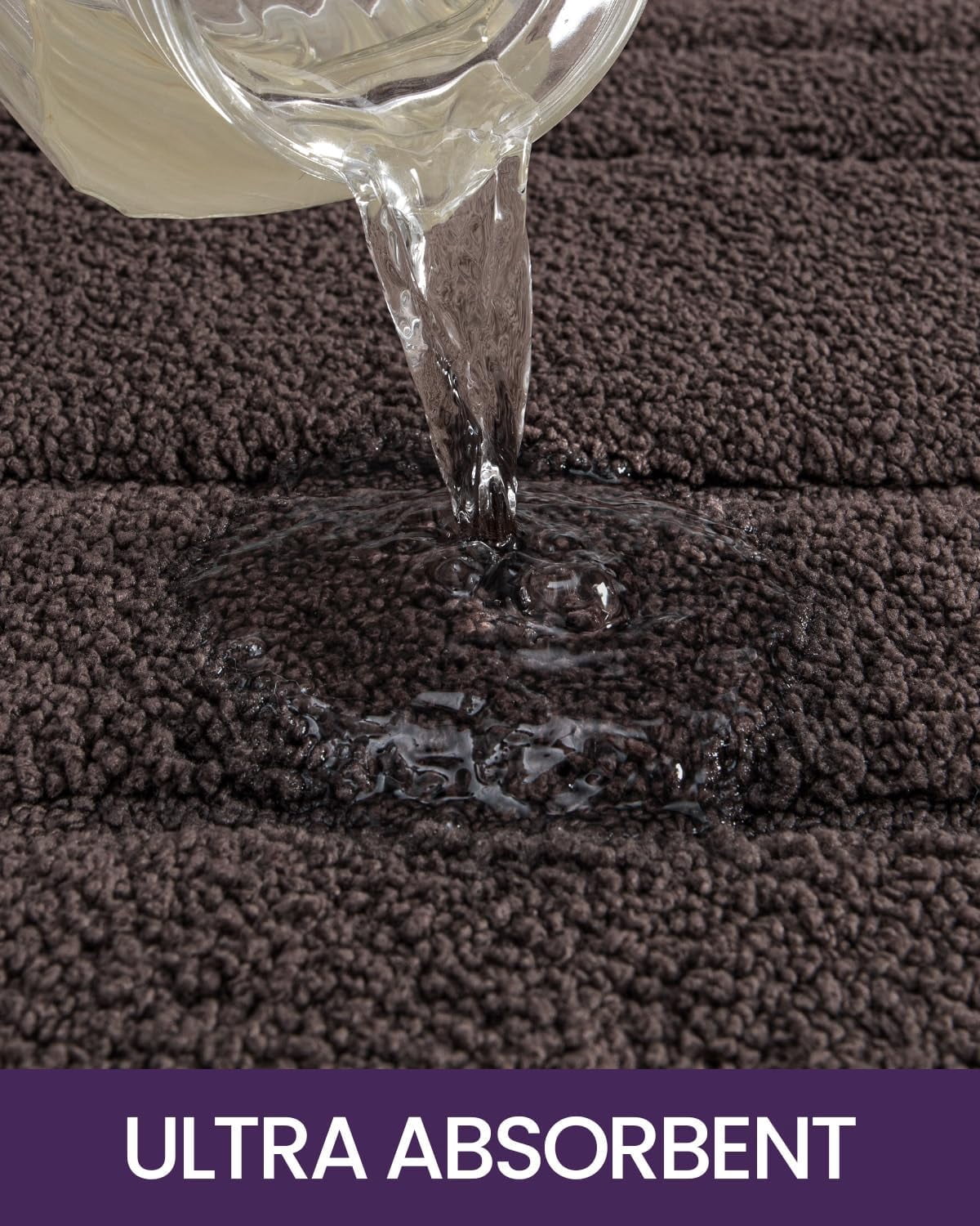 Bathroom Rug Mat, Extra Soft Absorbent Premium Bath Rug, Non-Slip Comfortable Bath Mat, Carpet for Tub, Shower, Bath Room, Machine Washable