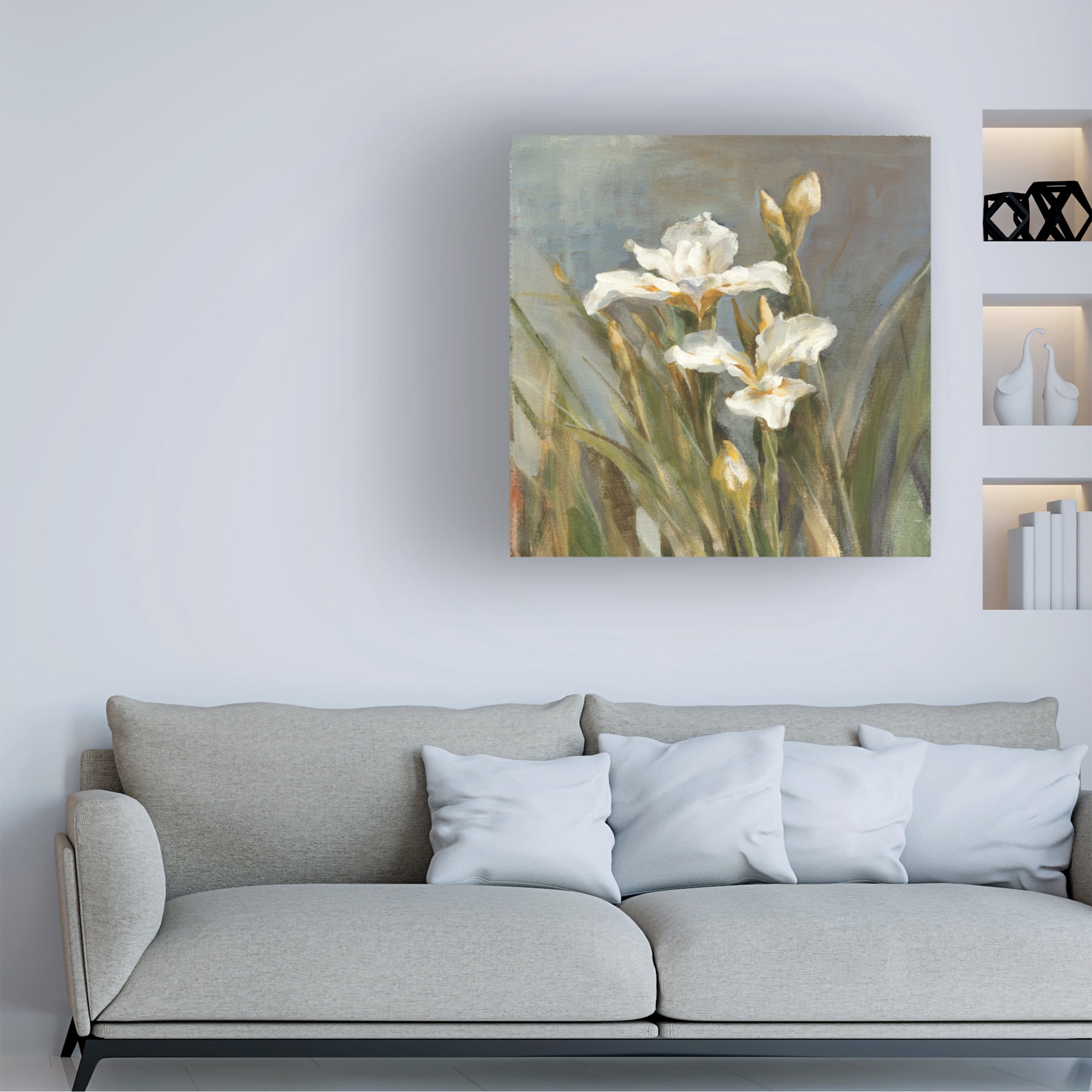 Trademark Fine Art 'Spring Iris II' Canvas Art by Danhui Nai