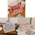 thumbnail image 3 of Giaone Elegant Quilted Fabric Basket for Efficient Desk and Room Organization, 3 of 13
