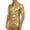 Gold, variant on Men's Sequin 70s 80s Disco Shirt - Retro Short Sleeve Button Up Party Outfit Top & Clubwear Gold Shirt
