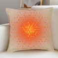thumbnail image 1 of Feltree 3-Level Adjustable USB Heated Pillow & Backrest, 16.93x16.93 Inch Heating Pad for Winter Warmth and Body Relaxation at Home or Office, 1 of 8