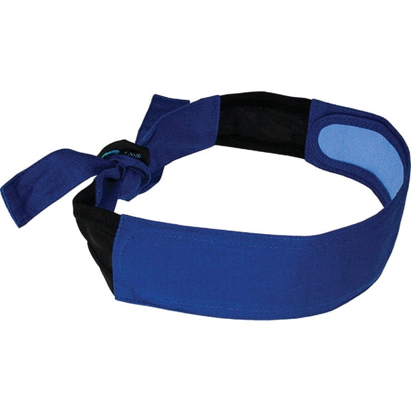 Chill-Its, EGO12307, Evaporating Cooling Bandana, 1 Each, Solid Blue