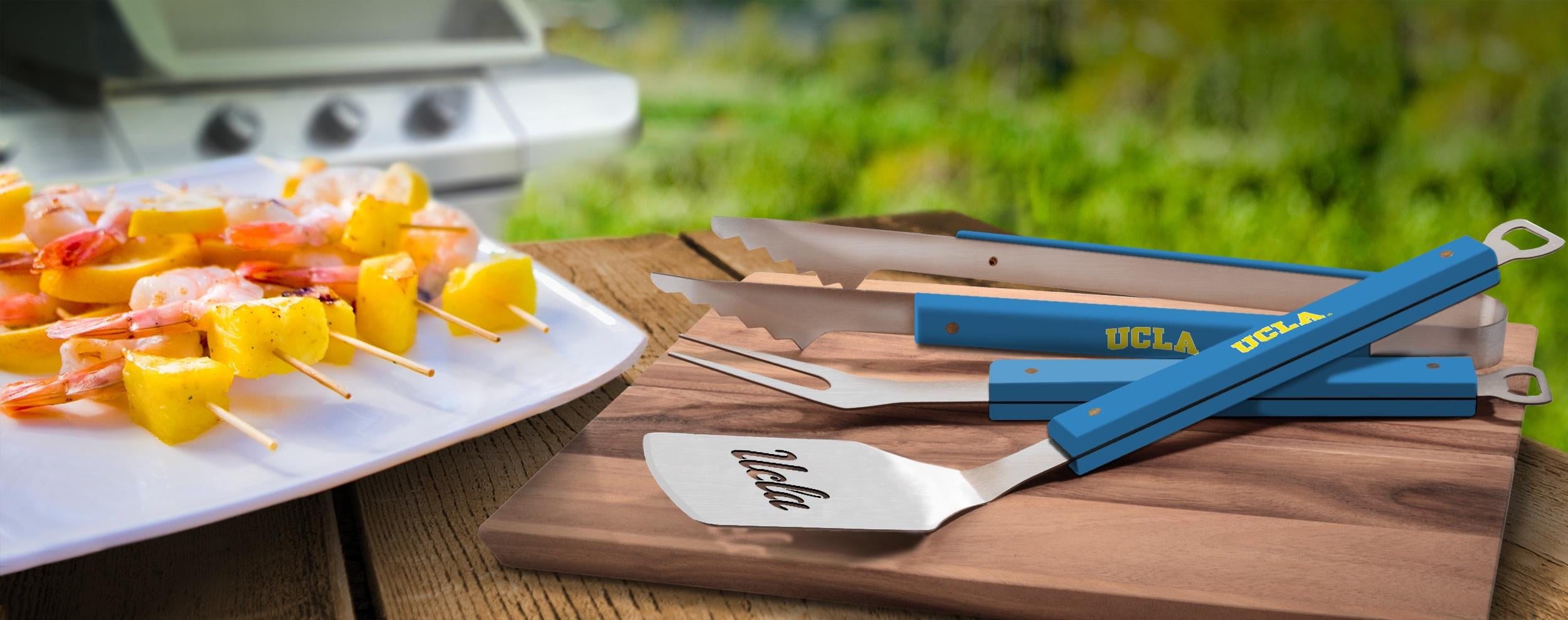 YouTheFan NCAA UCLA Bruins Spirit Series 3pc BBQ Set