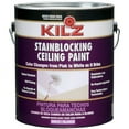KILZ Stainblocking Ceiling Paint, Interior, White, 1 Gallon