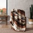 thumbnail image 4 of Wrangler Coyote Sands Orange 50" X 60" Throw Blanket, 4 of 9