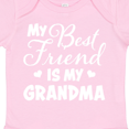 thumbnail image 4 of Inktastic My Best Friend is My Grandma with Hearts Boys or Girls Baby Bodysuit, 4 of 5