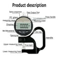 thumbnail image 4 of Electronic Thickness Gauge 12.7mm Digital Micrometer Thickness Meter Micrometro Thickness Tester RS232 Data Output ,Precision Measuring, 4 of 7