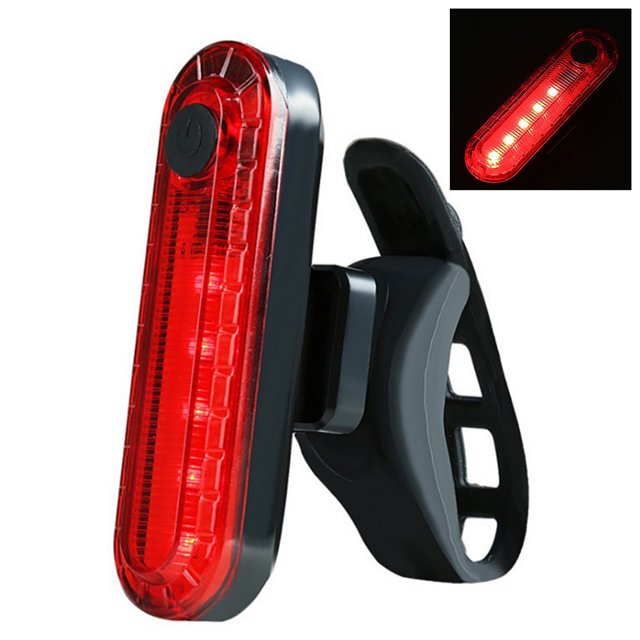 Bangcool Bike Tail Light Waterproof USB Safety Warning LED Bike Rear Light Bike Light