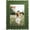 Green, variant on 4x6 Picture Frame with Mat for 3.5x5, Wavy Edge Wooden Real Glass Photo Frame for Tabletop and Wall Hanging, Red, 1 Pack
