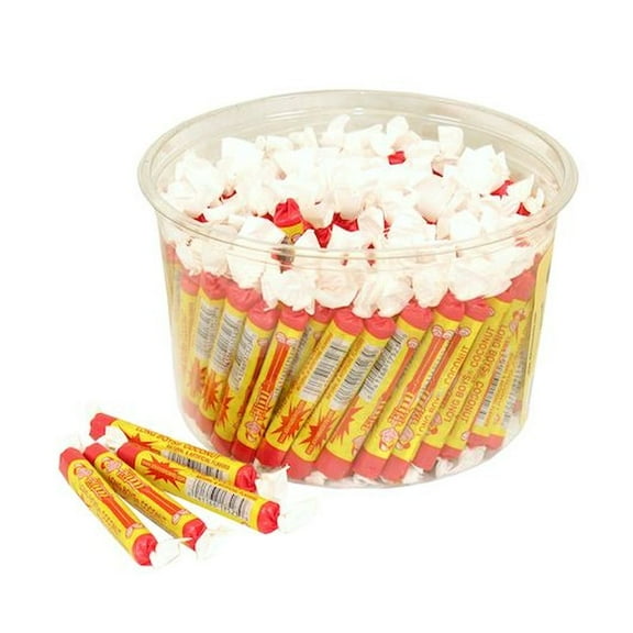 Long Boys Coconut Candy Tub, 0.39 Ounce -- 1560 per Case.
