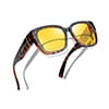 02-Tortoise Frame/Night Vision Yellow Lens