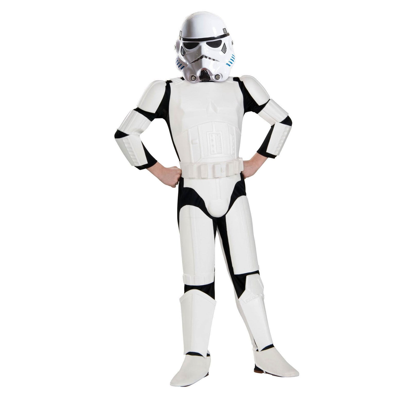 kids star wars dlx stormtrooper costume Force réveille 5' âge 8-10,HGT 4' 8" lg