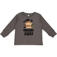 thumbnail image 3 of Inktastic Monkey I Love Hanging out with My Pappy Boys or Girls Long Sleeve Toddler T-Shirt, 3 of 5