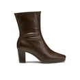 thumbnail image 2 of Aerosoles Womens Cinnamon Faux Leather Comfort Insole Dress Boots, 2 of 4