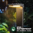 thumbnail image 3 of Luces solares para caminos COXSENI, 60 LED, IP65, impermeables, 2200 mAh, 3 of 6