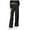 A-Black1359, variant on Women's Pleated Wide Leg Pants Flowy Fit Full Length Elastic Waist Trousers Soft Chic Casual Pants