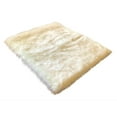 thumbnail image 5 of Soho Luxurious Faux Sheepskin Square Shape Cream Shag Area Rug, 5 of 5