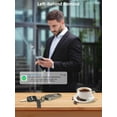 thumbnail image 5 of Miroddi Keychain Tracker, Men's Key Chain Works with Find My(iOS Only), Heavy Duty Keychain Carabiner Car Key Chains, Anti-Lost Tracker with Keyrings, Rechargeable & Waterproof, 5 of 8