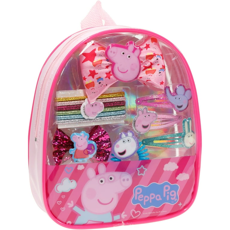 Peppa Pig Townley Girl Vegan Flavoured Swirl Lip Balm & Micro Keychain Bag  Makeup Cosmetic Set for Kids and Girls Ages 3+ Perfect for Parties  Sleepovers & Makeovers