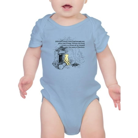 

Pooh Bear Once Upon A Time Bodysuit Infant -Smartprints Designs 24 Months