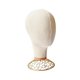 thumbnail image 1 of Pelucas resistentes Display Head Hairpiece Maniquí Base resistente Estable 21 pulgadas Maniquí de cabello multipropósito para auriculares Tienda Dorado, 1 of 8