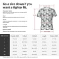 thumbnail image 4 of Naloa African Animals Men's T-Shirt Sport T-shirt Men's Basic Tee Casual Men's Shirt, Round Neck, Short Sleeves - XX-Large, 4 of 5