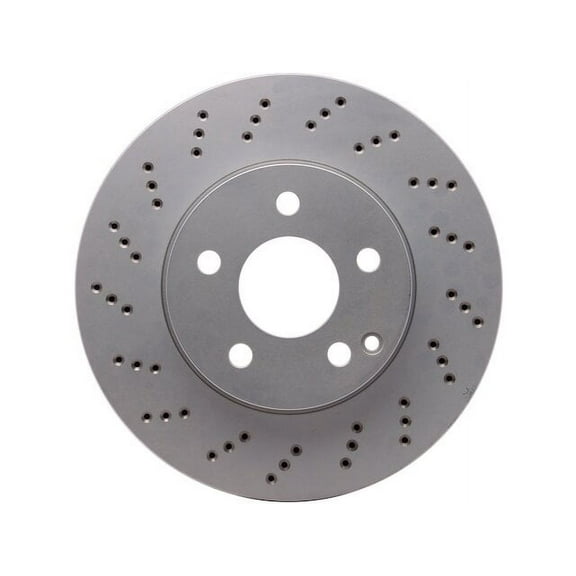 Front Brake Rotor - Compatible with 2008 - 2012 Mercedes-Benz C300 2009 2010 2011