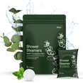 thumbnail image 1 of Vaporizadores de ducha Afina | Alivio | Menta de eucalipto | Aromaterapia natural para aliviar el estrés y relajarse | Regalos de spa para mujeres y hombres (6 unidades), 1 of 5