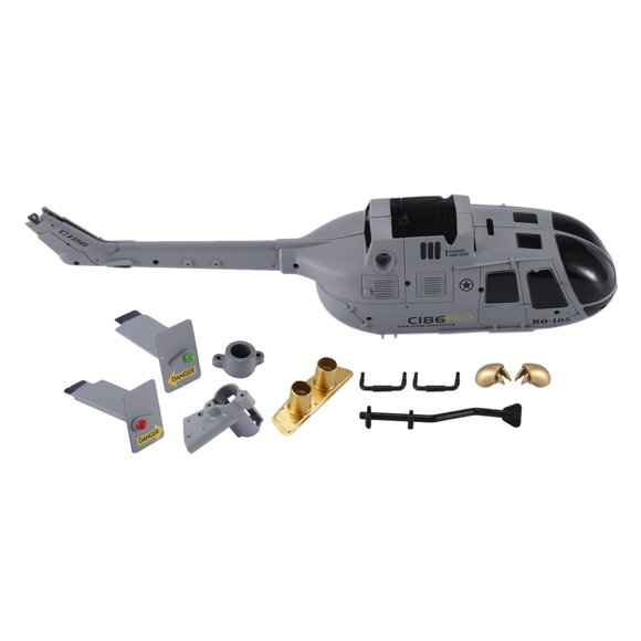 C186 Shell Cover Set para C186 C-186 RC HelicóPtero AvióN Drone Repuestos Accesorios de ActualizacióN,1
