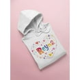 thumbnail image 3 of Colorful Name "reyna" Hoodie Women -Image by Shutterstock, Female XX-Large, 3 of 4