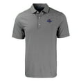 thumbnail image 2 of Men's Cutter & Buck  Black/White Tulsa Golden Hurricane Forge Eco Double Stripe Stretch Recycled Polo, 2 of 3