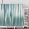 thumbnail image 2 of Blue Abstract Grunge Shower Curtain Rustic Old Retro Texture Grain Pattern Shower Curtains for Home Bathroom Bathtubs Hotel Polyester Waterproof Fabric with Hooks 84x72 Inches Inches, 2 of 6