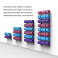 thumbnail image 2 of Yoga Mat Wall Storage Rack  Holds 2/4/6/9 Yoga Mats  Wall Mounted Home Gym Storage Rack For Dumbbells, Kettlebells, Rolle, 2 of 8
