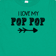 thumbnail image 4 of Inktastic I Love My Pop Pop with Arrow Boys or Girls Baby T-Shirt, 4 of 5