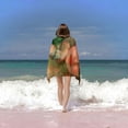 thumbnail image 6 of Nawy Jeanne Samary in a Low Necked Dress Bath Towel 60 * 30in Bathroom, Beach, Yoga, Camping, Hiking 30x60in, 6 of 8