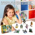 thumbnail image 4 of Italian Brainrot Building Block Set - Brainrot Action Figure Building Block - Collectible Brainrot Figurine Brainrot Doll Collection | Funny Brainrot Al Animals Building Blocks, 4 of 6