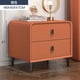 thumbnail image 1 of Dressers Bedside Table Solid Wood Veneer Bedroom Locker Simple And Environmentally Friendly Small Installation Bedside Cabinet My Lux Decor Round, 1 of 16