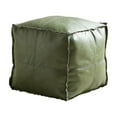 thumbnail image 2 of Waterproof Stretchable Ottoman Seat Cover Square Pouf Slipcover DIY Stuffable Chair Protector Detachable Double-Sided Use for Living Room Bedroom Air-Conditioned Room Decor, 2 of 2