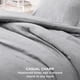 thumbnail image 3 of Juego de edredón Bedsure King, color gris, 305 x 249 cm, 3 piezas, 3 of 8