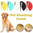 thumbnail image 2 of Supplies Open Knot Comb Pet Hair Remover Brush Dog Comb Cats Grooming Tools; B0D9, 2 of 8