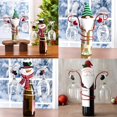 thumbnail image 5 of ACDANC Holiday Wine Bottle & Glass Holders,Snowman Wine Rack Bottle,Hold 1 Wine Bottle & 2 Glasses for Home Decor & Kitchen Storage Rack,Bar,Vacations, 5 of 7
