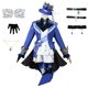 thumbnail image 2 of Disfraz de Cosplay del juego Genshin Impact Focalors, disfraz de Fontaine God of Justice, uniforme elegante, sombrero Vision Hydro, conjunto completo para mujer, 2 of 4