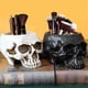 thumbnail image 4 of Resin Human Skull Model Workmanship Skull Planter Pot for Home B, 4 of 5